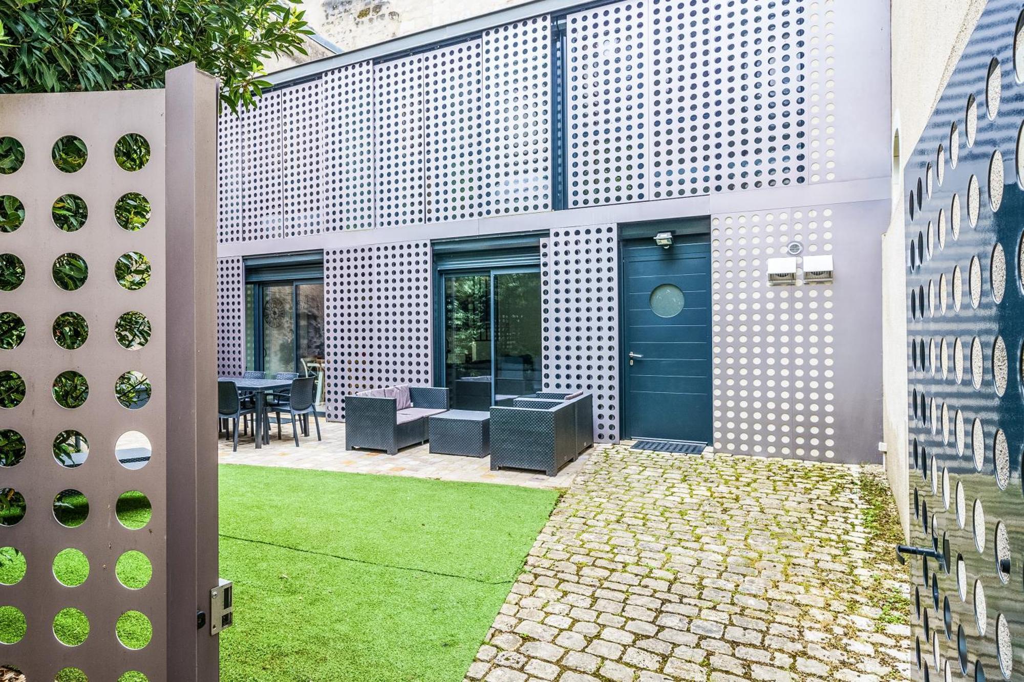 Maison D'Architecte Centre Tours Jardin, Climatisation, Parking 5 P Luaran gambar